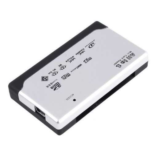 USB 2.0 Card Reader Multi SD XD MMC MS CF SDHC TF Micro/Mini SD etc (White)