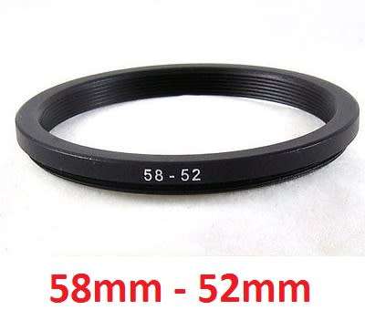 Step-Down ring - 58 - 52mm