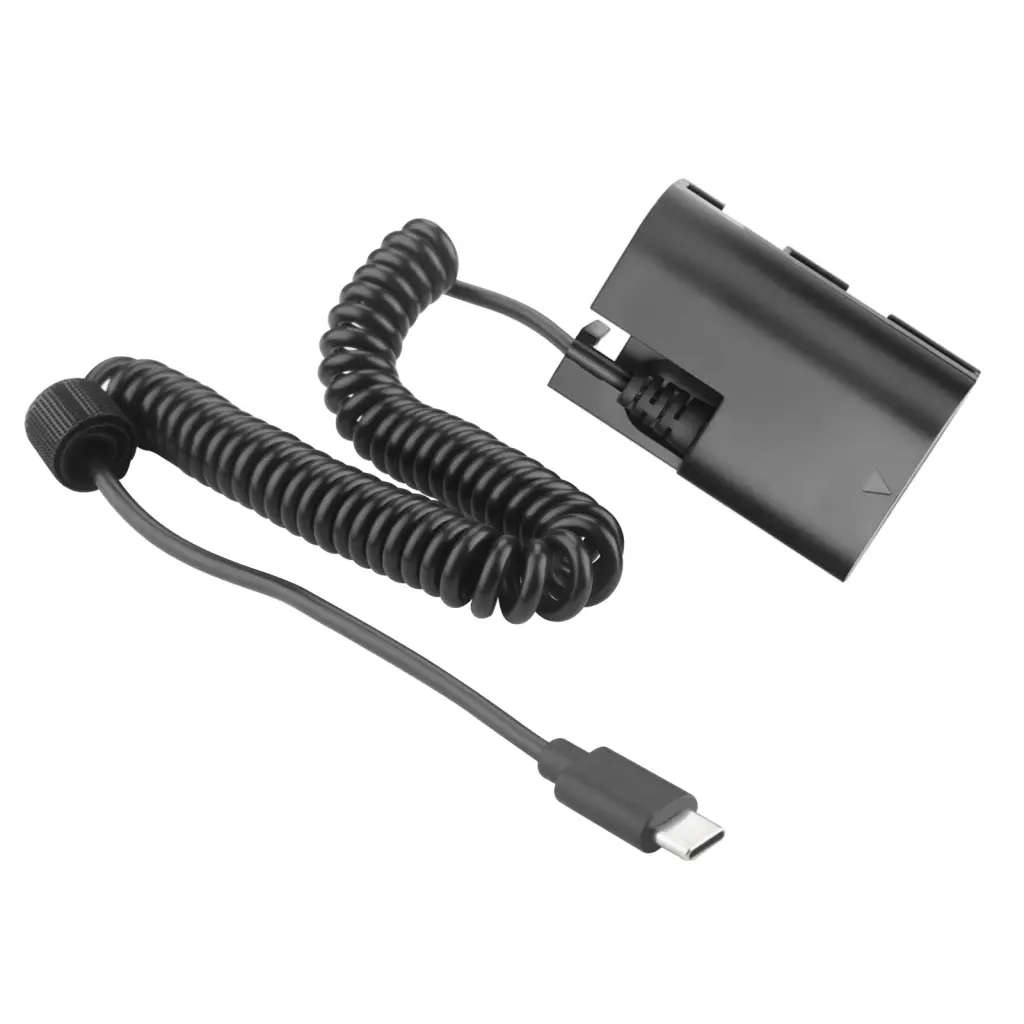 Power Bank LP-E6 TYPE-C Cable DR-E6 ACK-E6 DC Coupler for Canon EOS Cameras