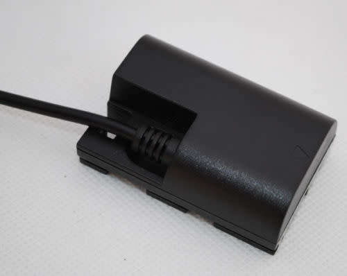 ACK-E6 AC Adapter for Canon LP-E6 (EOS 5DII, III, IV, 6D I & II, 7D I, II, 60D, 70D, 80D, 90D)
