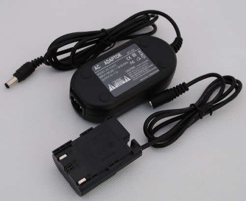 ACK-E6 AC Adapter for Canon LP-E6 (EOS 5DII, III, IV, 6D I & II, 7D I, II, 60D, 70D, 80D, 90D)