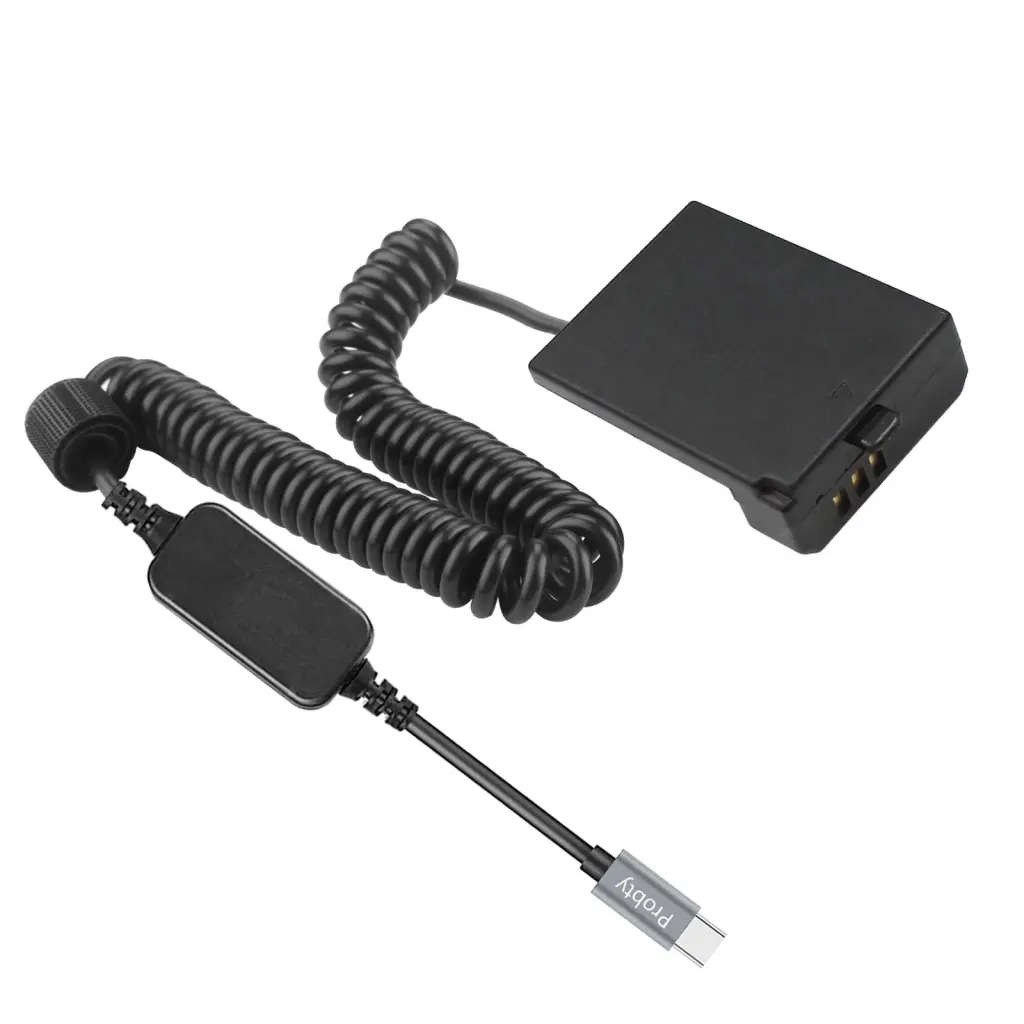 Power Bank LP-E10 Type C Cable DR-E10 ACK-E10 DC Coupler -Canon EOS 1200D 1300D 1500D X50 - X90 T5&6