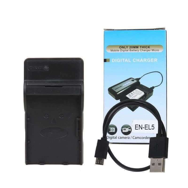 Generic USB Charger for Nikon EN-EL5 Battery