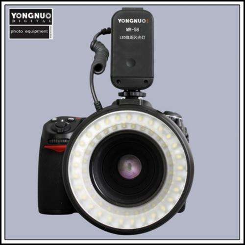 YONGNUO MR-58 Macro LED Macro Ring Flash light (for Canon. Nikon, etc)