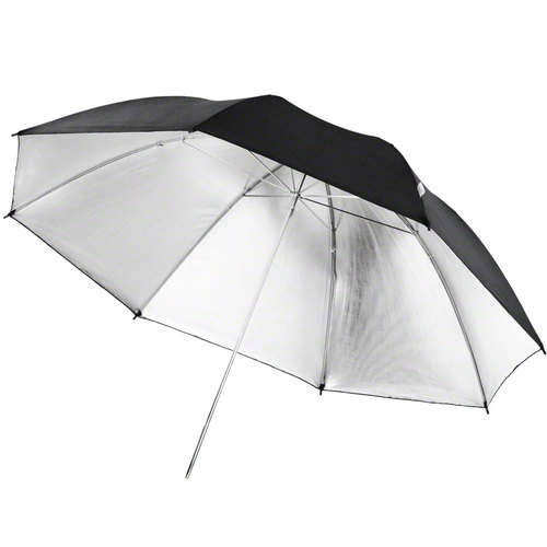 83cm studio flash reflector umbrella - Black Silver