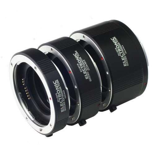 Macro Extension Tube Set for Canon EOS Cameras (Metal Mount)