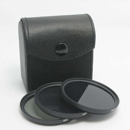 Generic 58mm Neutral density filter set  (ND2, ND-4, ND-8) with hard case