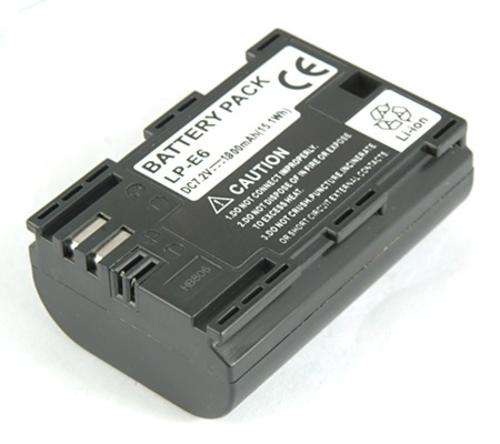 LP-E6 Battery for Canon 5D II 5D III 6D 7D 7D II 60D 70D
