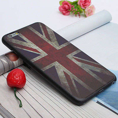 Ultra Thin Slim UK Flag Pattern Hard Back Case Cover For iPhone6 Plus 5.5"