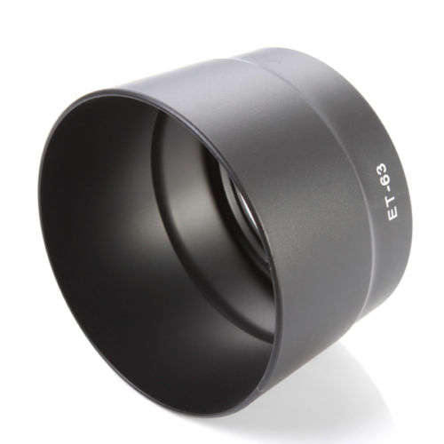 Generic used hood for Canon EF-S 55-250mm f/4-5.6 IS STM Lens