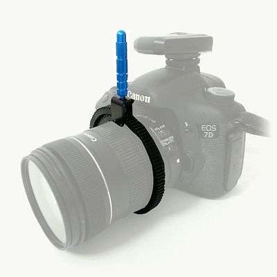 Adjustable Lens Gear Follow Focus Ring Belt For DSLR Camera -  52mm to 86mm
