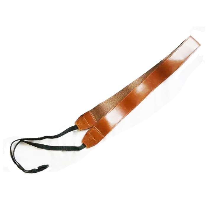 Retro PU Leather-look SLR-DSLR Camera Shoulder / Neck-Strap (Light Brown)