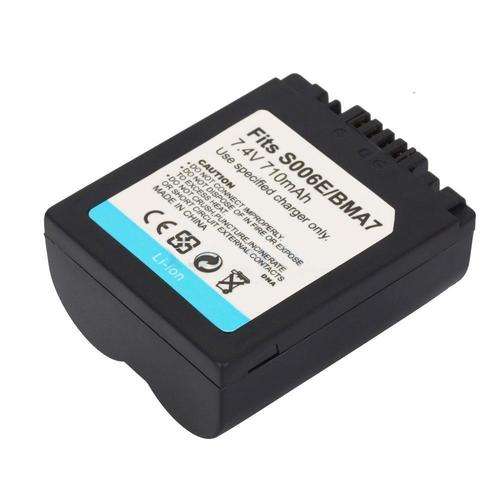 Replacement Li-ion Battery for Panasonic CGR-S006 CGA-S006A CGA-S006 CGR-S006E CGR-S006E
