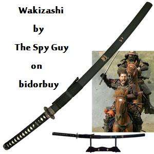 Wakizashi BATTLE The Last Samurai Sword 81cm with Stand for Display