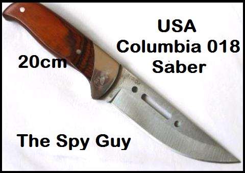 USA Columbia 018 Saber 20cm Nice Blade to Have