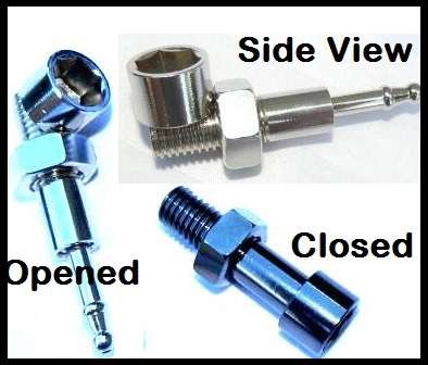 Smoking Bolt and Nut Style Pipe for Herbs in Funky Design Assorted Tones All Metal Made