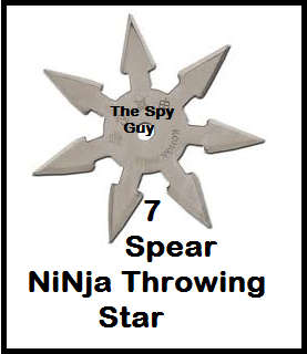 7 Spear NiNja Throwing Star