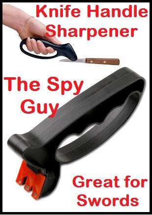 Knife Handle Sharpener for Scissors Knives Swords Blades