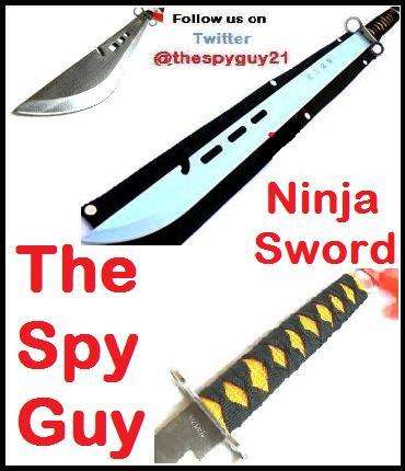 Single Ninja Sword comes with Sheath Steel Blade