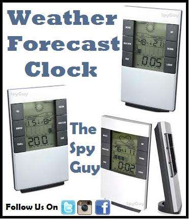 Weather Forecast Station With Clock