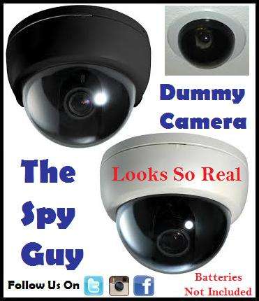 Dummy Dome Security Camera work with Batteries