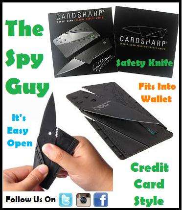 Credit Card Folding Safety Knife CardSharp