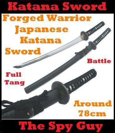 Forged Warrior Japanese Wakizashi Around 78cm in Assorted Tsuba (Guard) Battle Samurai Sword