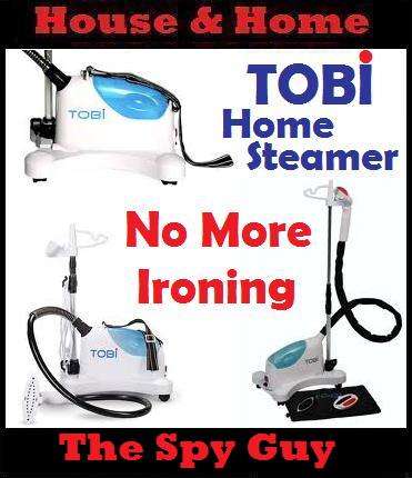 TOBi Base Stand Fabric Steamer Perfect on Cloths Curtains Linens Sequins and Even Windows