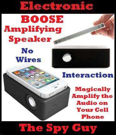 BOOSE Interaction Amplifying Speaker Set Phone and Listen to Music and Sounds Super Loud