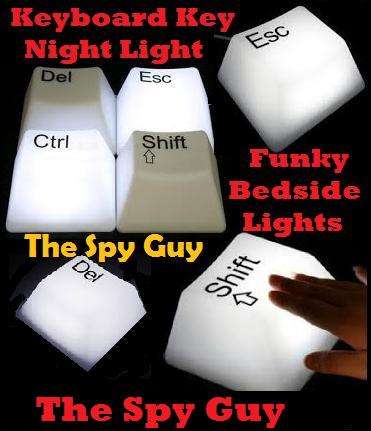 Light Key Keyboard Computer Side Night Light For Desks Office Bedrooms. PC Key Styles