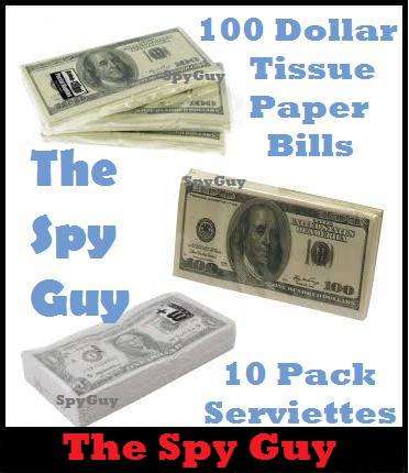 $100 Dollar Pack of Serviettes or Tissue Paper Ideal for Parties or Business Fuctions