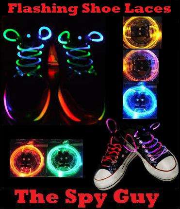 Platube Light Shoe Laces Magical Lighting Up Shoes with Flashing Lights for Night Activities