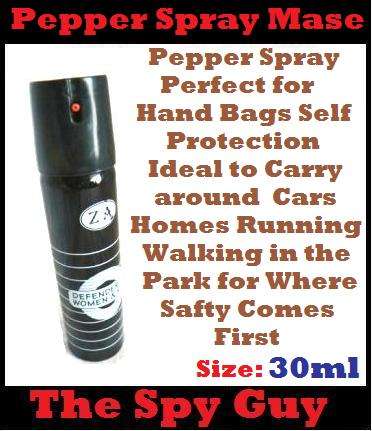Pepper Spray 30ml Mase Fog (Perfect for hand Bags self protection) Cars and Homes Safty First