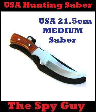 USA 21.5cm MEDIUM Saber Dagger Hunting Knife Fix Blade Military