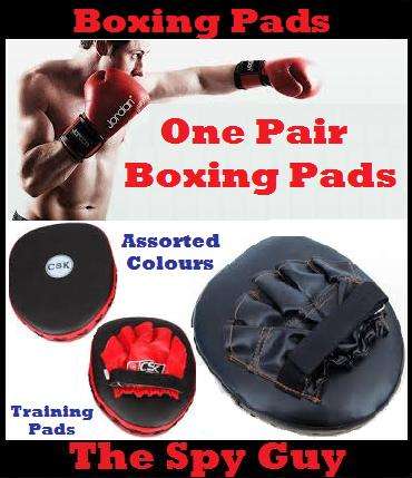 Boxing Pads Pair Glove Style for Training and Gyming Assorted Colours Can be Used for Kickboxing
