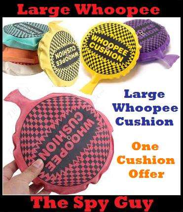 Whoopee LARGE Fart Cushion Fun for all Ideal for Birthday Give away and Family Tricks