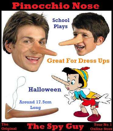 Pinocchio Nose Around 17.5cm Long Great for Fancy Dress Up Halloween School Plays