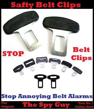 Safety Belt Clip Only to STOP annoying WARNING Belt Car Alarms Always Buckle Up