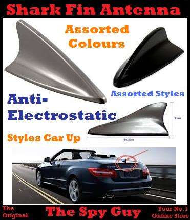 Shark Fin Car Antenna Anti-Electrostatic Suitable for All Car Makes and Models