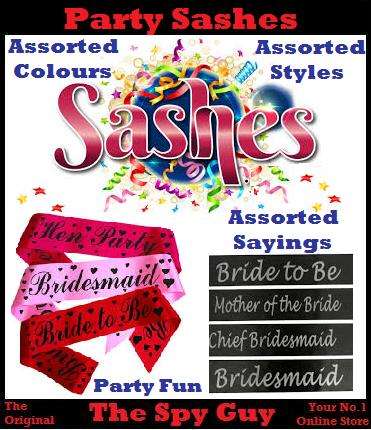 Party Sashes for all Sorts of Party Functions from Weddings to Birthdays and Anniversaries