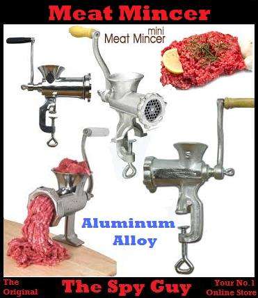 Meat Mincer in Aluminum Alloy Die Casting for All Home Kitchens