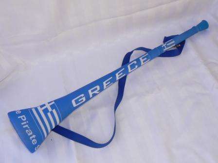 Sokzela GREECE ( Vuvuzela ) ORIGINAL Soccer Cricket Rugby 2010 Ideal for all World Cup Sports