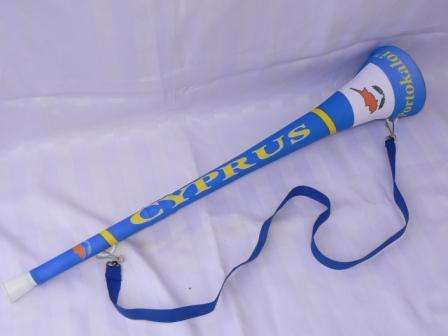 Sokzela CYPRUS ( Vuvuzela ) ORIGINAL Soccer Cricket Rugby 2010 Ideal for all World Cup Sports