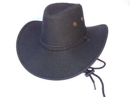 Stetson DENIM Style BLACK Cowboy Hat