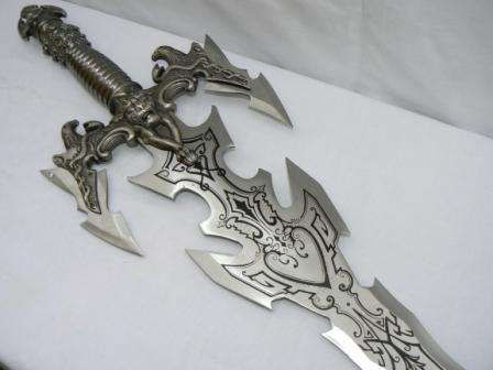 Eagle Wing Serpents Sword with wall plaque