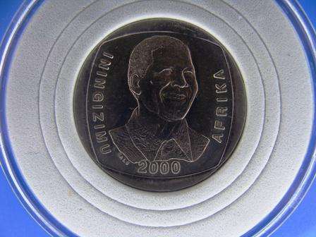Rare 2000 Mandela R5 Coins