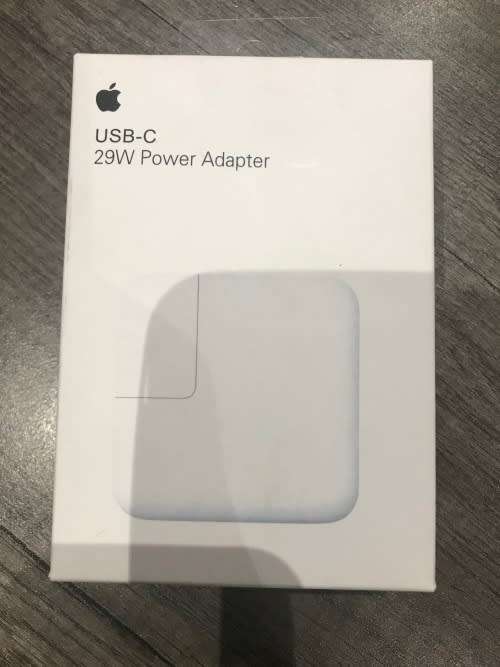 Apple FAST CHARGER 29W USB-C Power Adapter (New-Sealed Box-Local Stock)  MJ262Z/A