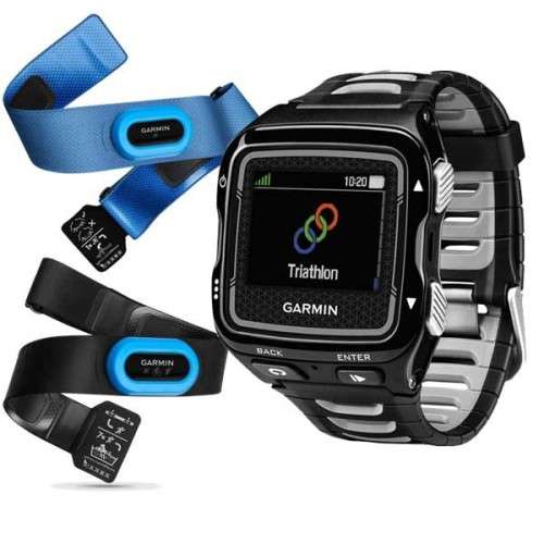 Garmin Forerunner 920XT Bundle, Black - Multisport GPS Watch with HRM