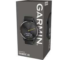 Garmin Vivomove HR - Premium Sport Watch - Black