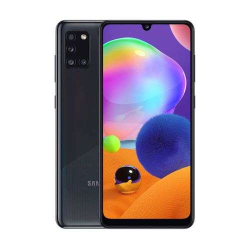 Samsung Galaxy A31 + Samsung Powerbank - 128GB - Prism Crush Black (New)